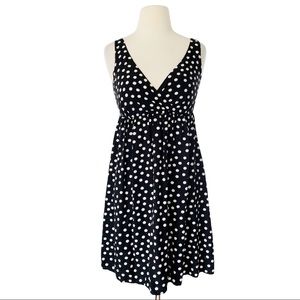 Old Navy black polka dot dress size XS